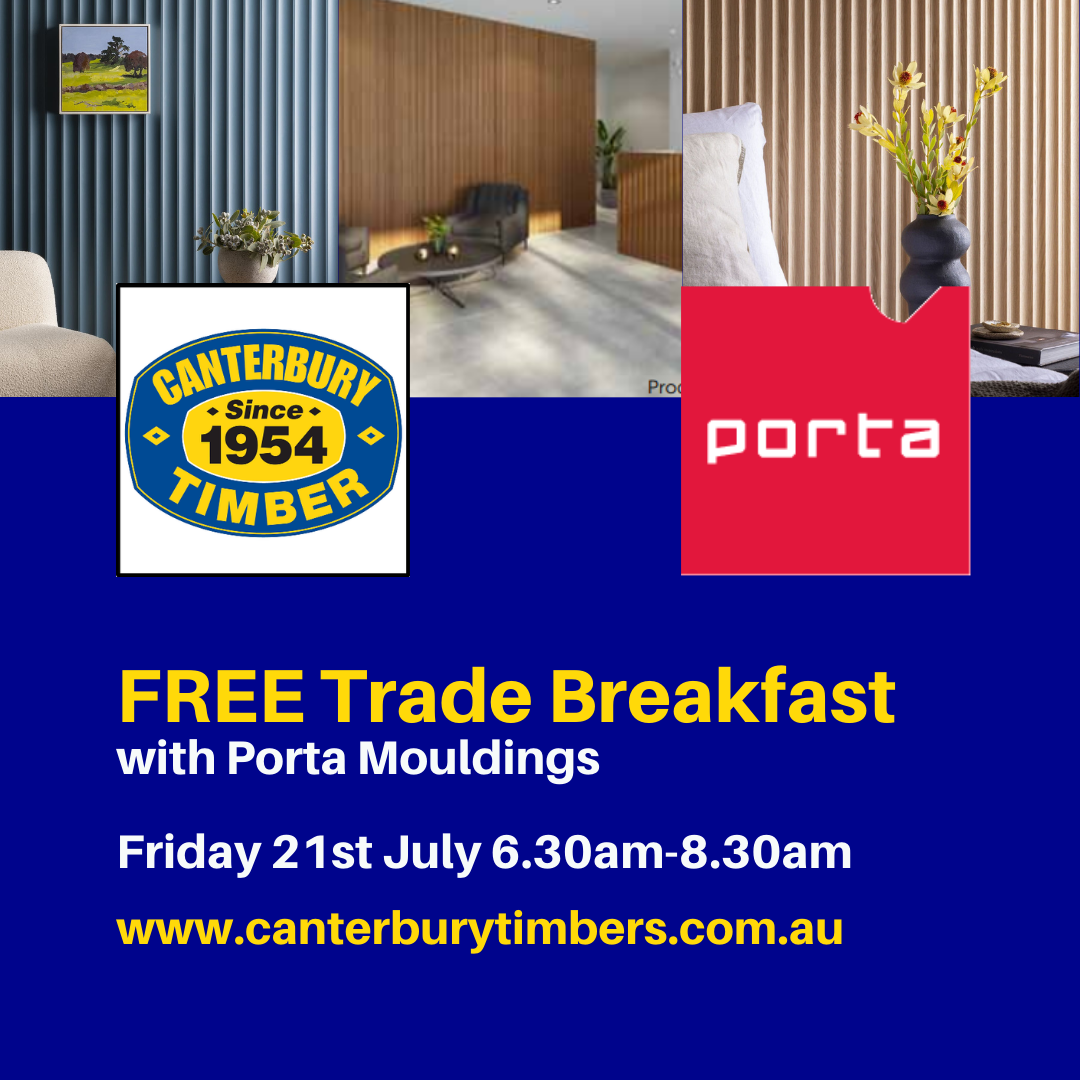Free Trade Breakfast with Porta Find out about their New Contours
