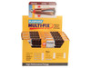 (20) Plasplugs Brown Heavy Duty Multi-Fix Twin Strip