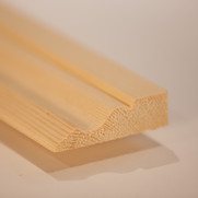 25x63mm Nominal Size Ogee Softwood Architrave Per Metre (20x58mm Finished Size)