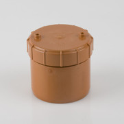 110mm Underground Drainage Screw On Access Plug