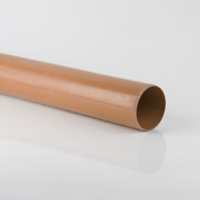 110mm 6m Plain Ended Underground Pipe