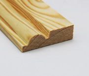 25x75mm Nominal Size Torus Softwood Architrave Per Metre (20x70mm Finished Size)