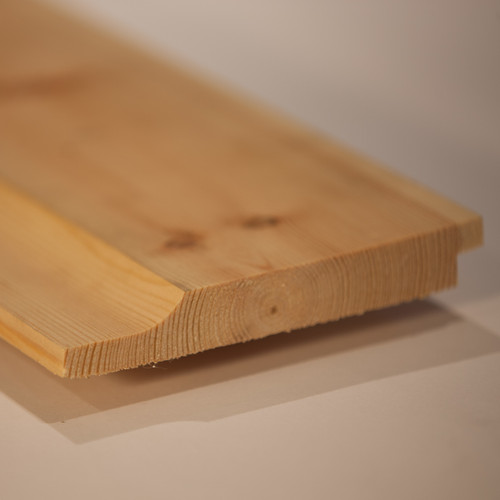 22x150mm Whitewood Shiplap Sawfilling Grade Per Metre