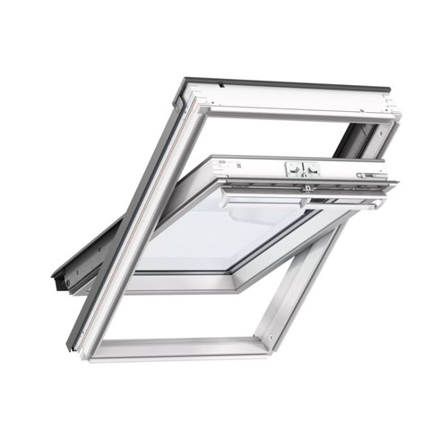 Velux GGL SK01 2070 Manual White Painted Centre Pivot Window - 1140x700mm Velux GGL SK01 2070 Manual White Painted Centre Pivot Window - 1140x700mm