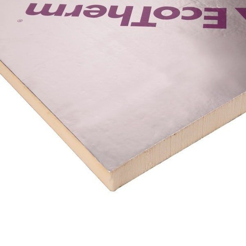 Ecotherm or Similar PIR Insulation Board 75mm x 1200mm x 2400mm Ecotherm or Similar PIR Insulation Board 75mm x 1200mm x 2400mm