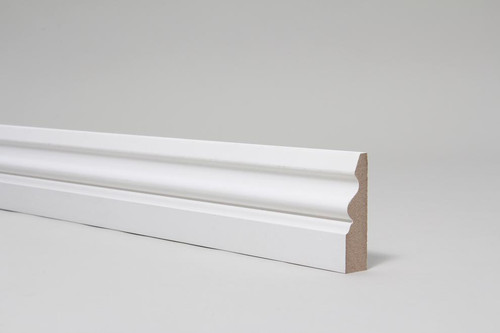 18 x 57 mm 4.4M Length Ogee Architrave MR MDF Primed