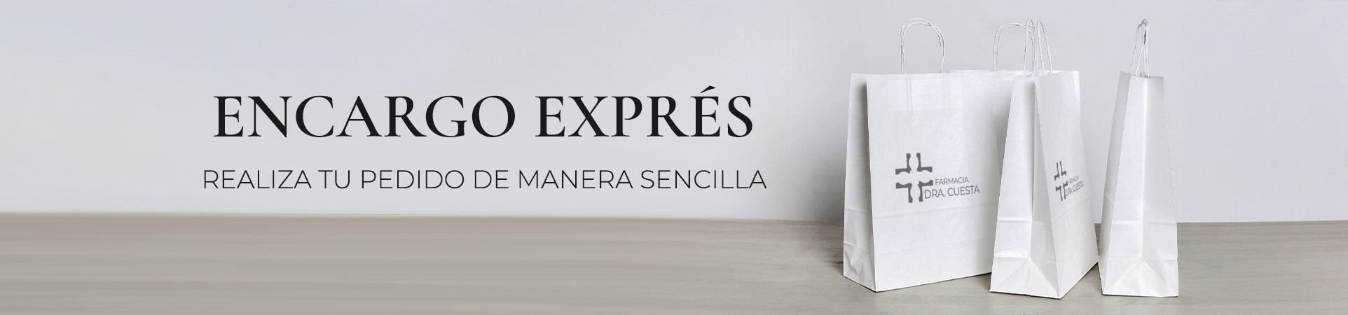Encargo exprés en Farmacia Dra. Cuesta en Las Rozas de Madrid