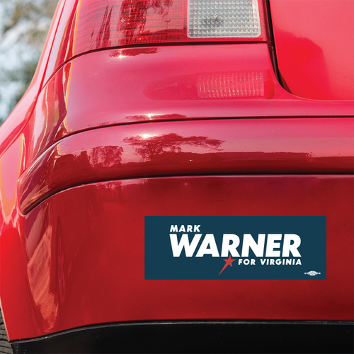 Mark Warner (10" x 3.5" Bumper Magnet)