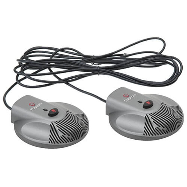 Polycom Microphones for SoundStation Duo and CX3000 (Set of 2) (2200-15855-001)