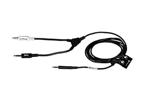 Polycom SoundStation2 Y-Cable 2.5mm to 3.5mm for iPhone & Mobile/Cellular Phone (2200-07817-001)