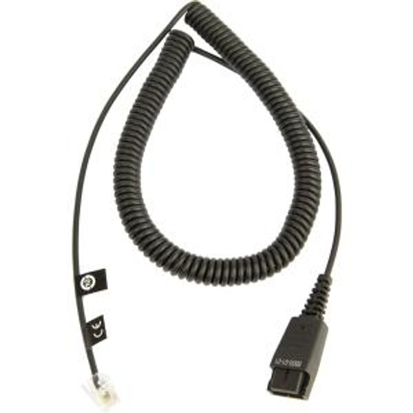 Jabra GN Quick Disconnect To RJ (Coil Cord) (8800-01-01)