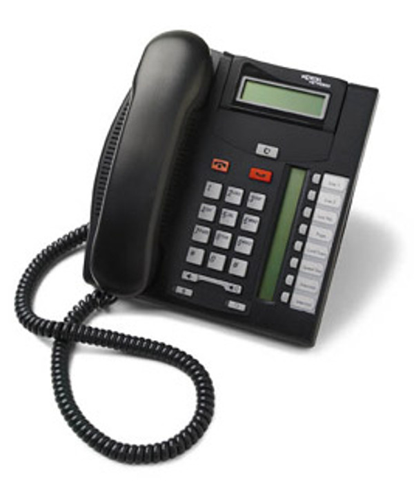 Nortel T7208 Digital Telephone Charcoal (NT8B26AABLE6)