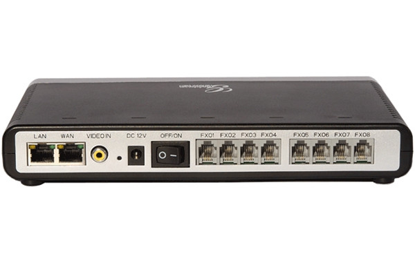Grandstream GXW4108 VoIP SIP gateway, 8 x FXO, 2 x Fast Ethernet, T.38 fax compliant. (GXW4108)
