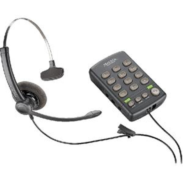 Plantronics Practica T110H Standard Phone - Corded - with QD Cable (204556-01)