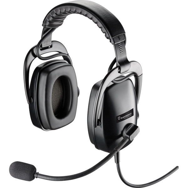 Plantronics SHS2083-01 Over the Head Duo Aviation Headset