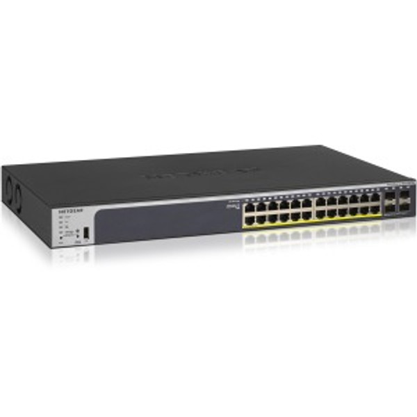 Netgear ProSafe GS728TPP 24-Port PoE+ 380W SFP Gigabit Switch (GS728TPP-200NAS)