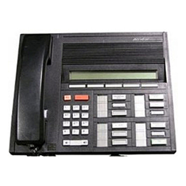 Nortel Meridian M2317 Display Digital Desk Phone - Black - Refurbished (NT1F21AE-B)