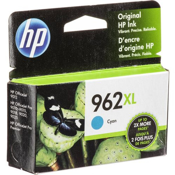 HP 962XL Original High Yield Inkjet Ink Cartridge - Cyan - 1 Each 3JA00AN#140