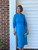 Blue Linen Dress