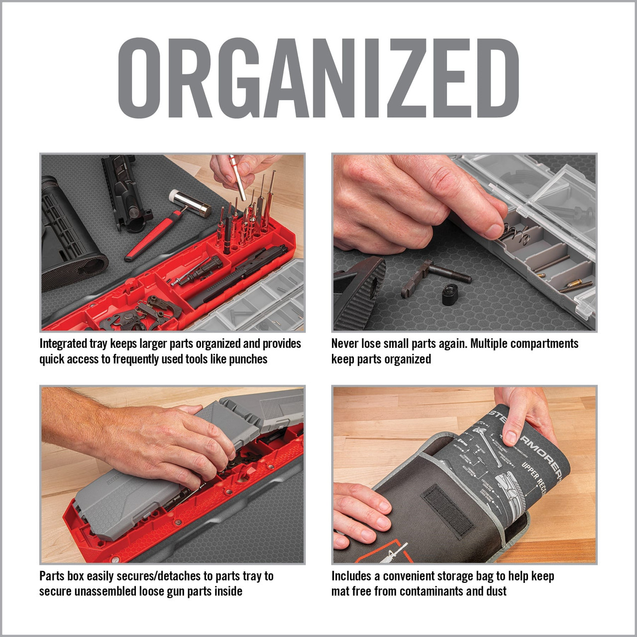 Guntec AR-15 ARMORER'S GUN CLEANING/ASSEMBLY MAT - Premium Outfitters USA