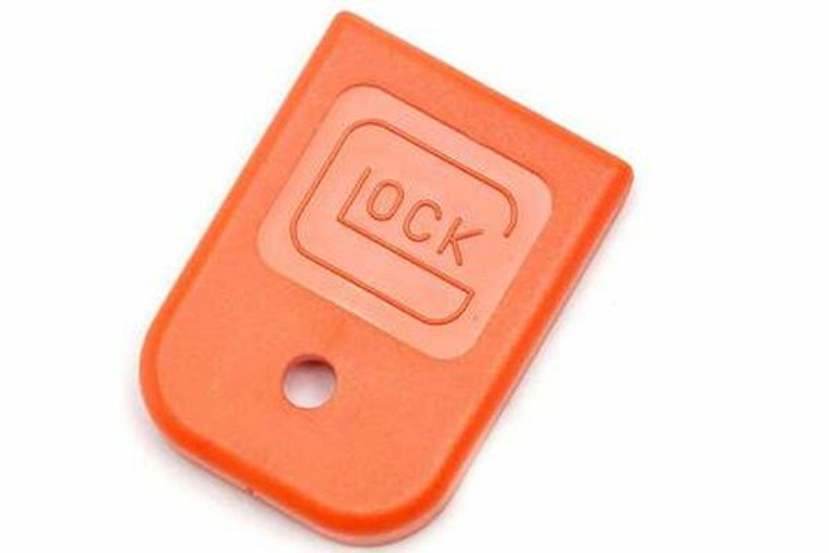 Glock OEM Mag Floorplate Orange