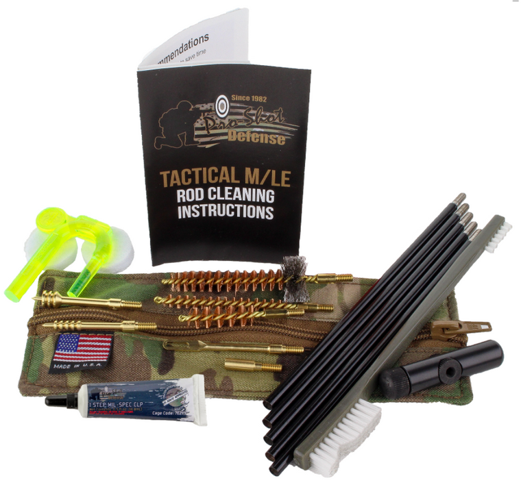 Ruck Multi-Cam Rod Cleaning System for 5.56mm / .223 Cal. & 9mm