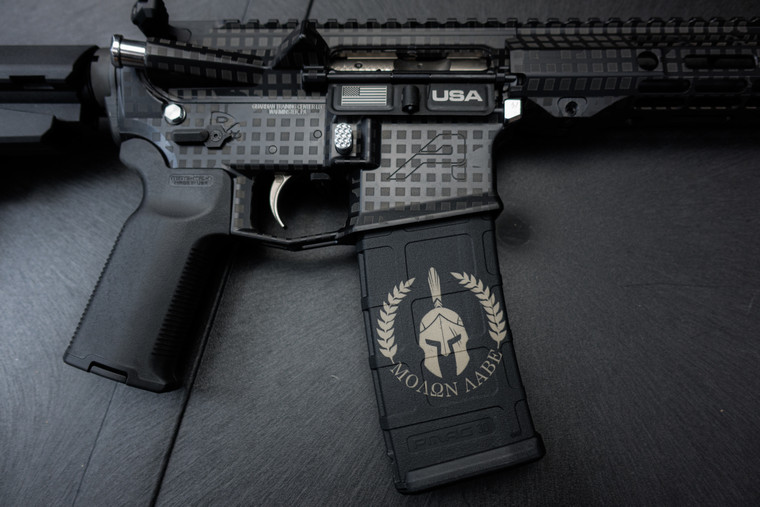 Molon Labe Laser Engraved PMAG 30 5.56 Magazine