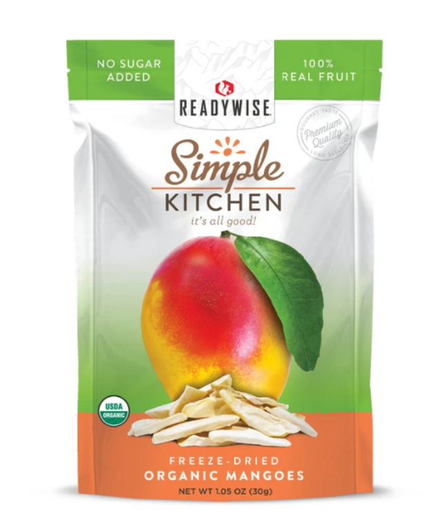 Simple Kitchen Freeze Dried Organic Mangoes