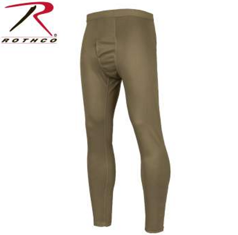 Rothco Silkweight ECWCS Gen III LV 1 Base Layer Bottoms Coyote Brown