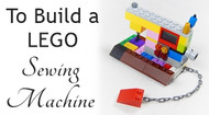 A Lego Sewing Machine