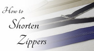 Zzzzip!  How to Make Zippers Shorter