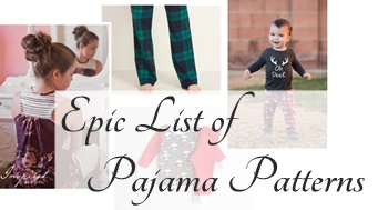 The Epic List of Pajama Patterns - Pollywoggles