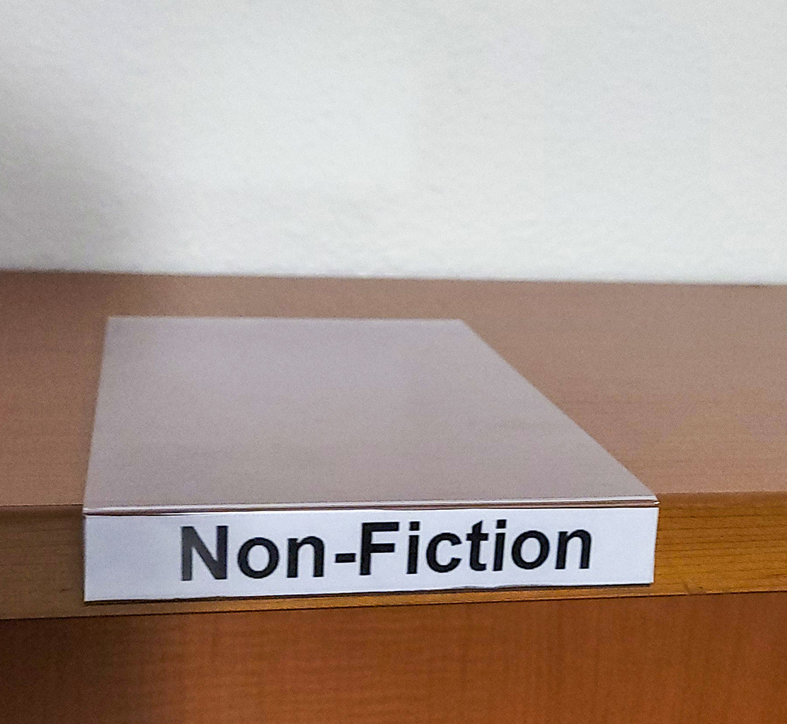 Library Shelf Signage