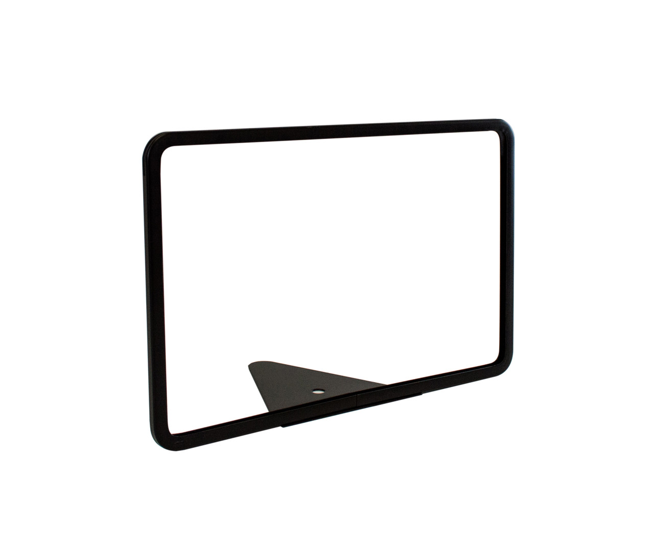 COLMET Black Stake Sign Holder with 7x11 Faceplate