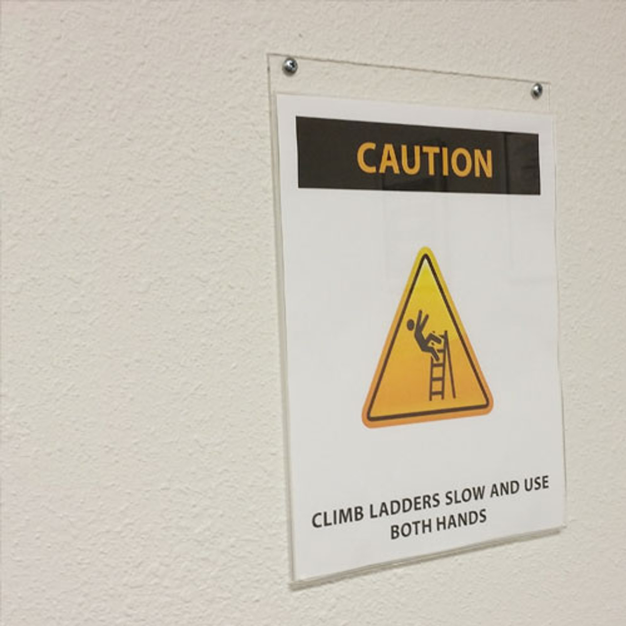 Acrylic Wall Mount Sign Holder 8.5 Acrylic Wall Mount Sign Holder 8.5