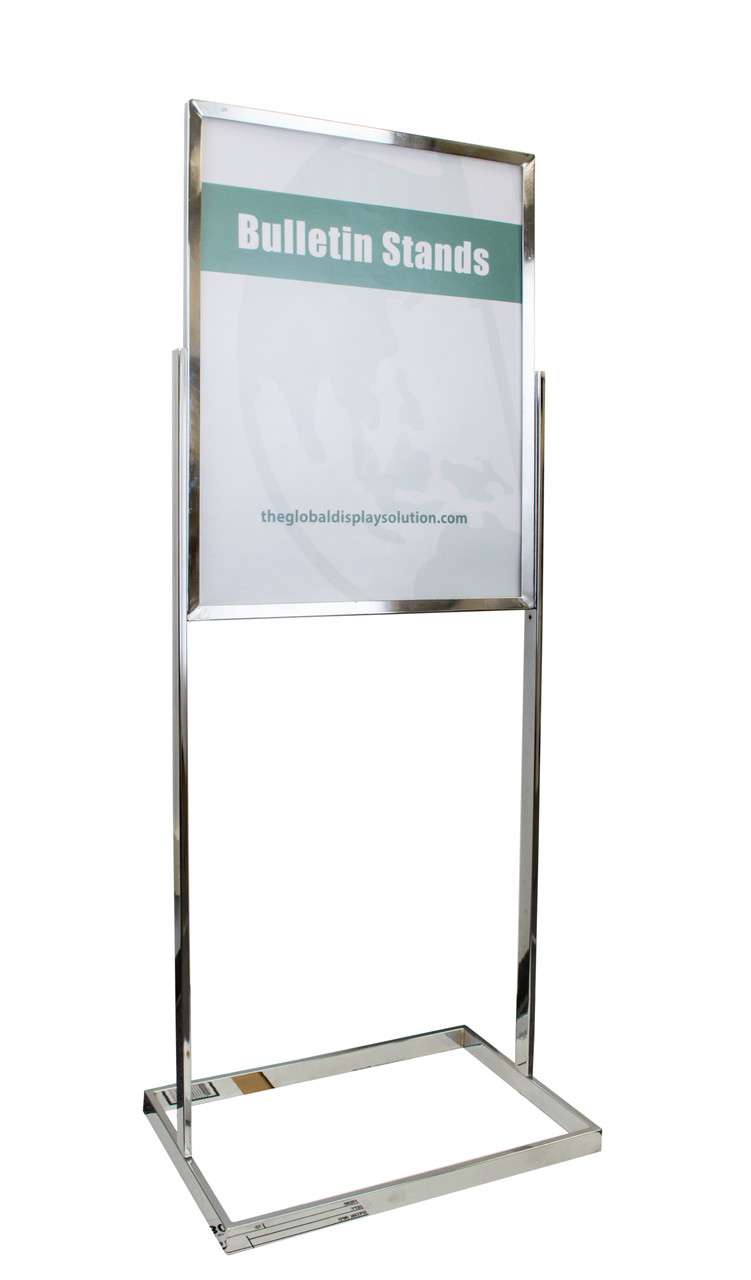 Poster Stand Open Base 22wX28h