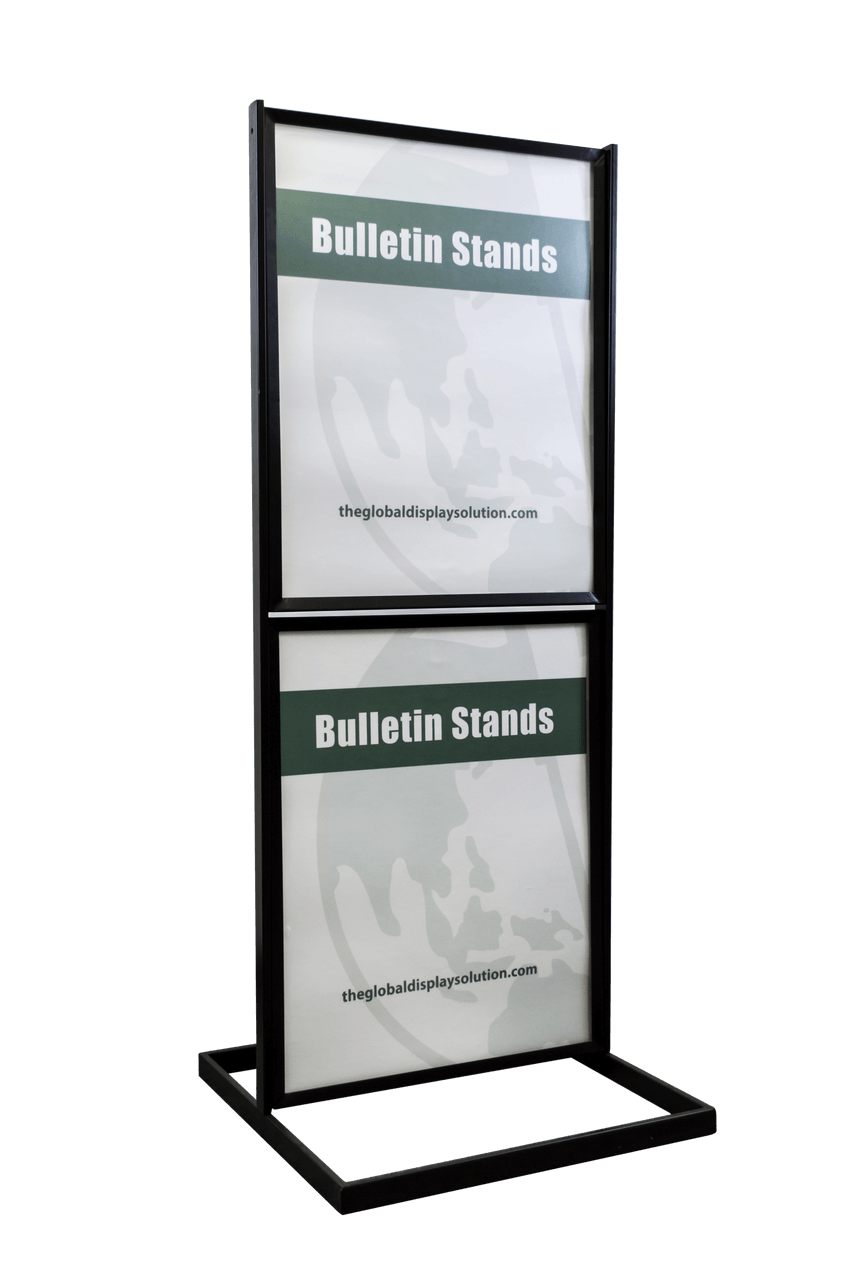 2-Tier Poster Stand, 22W x 28H Poster