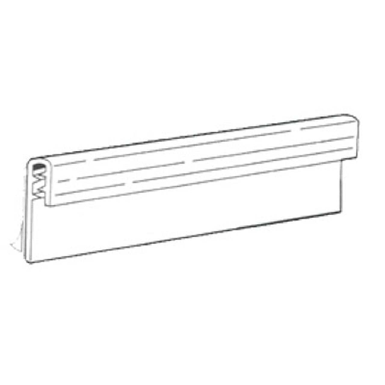 J-Channel Sign Holder, Wall Mount Signage