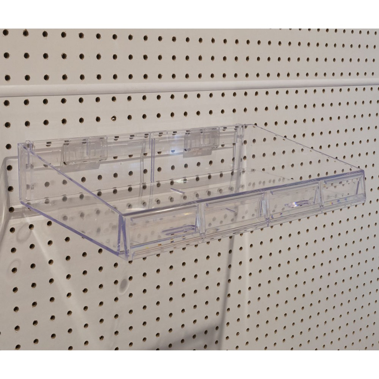 Clear Merchandising Tray, 15 7/8 wide x 7 1/2