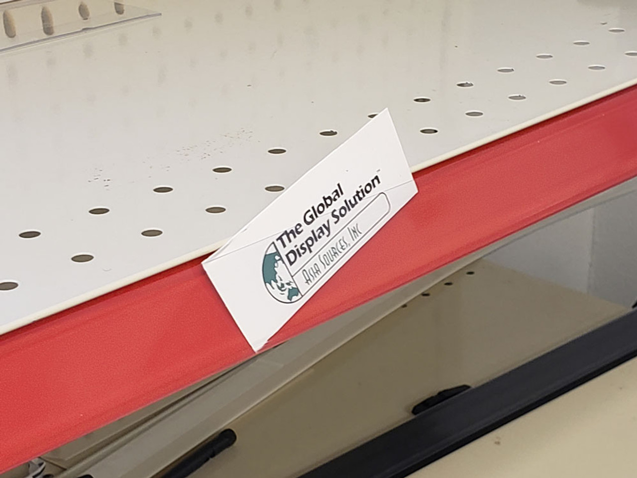 Price Tag Molding Shelf Strip Clear Protective Lens For Lozier