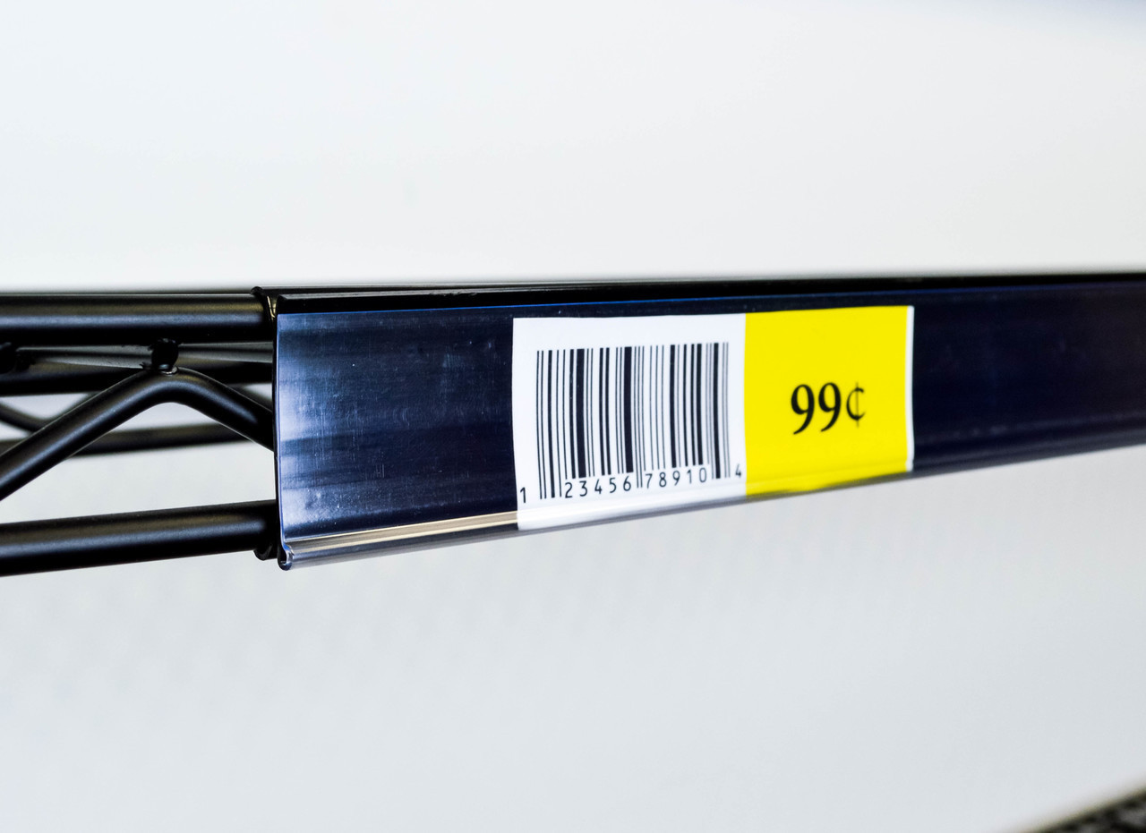 Metro Rack Label Holders | Shelf Tags for Wire Racks