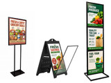 Floor Standing Sign Holders