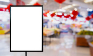 Why Pedestal Sign Holders Are Still an Effective Sales Tool