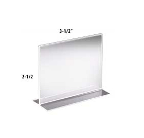 New Product! Tabletop Acrylic Sign Holder 3.5"W x 2.5"H