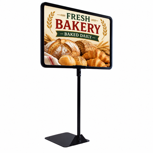 Metal Sign Holder