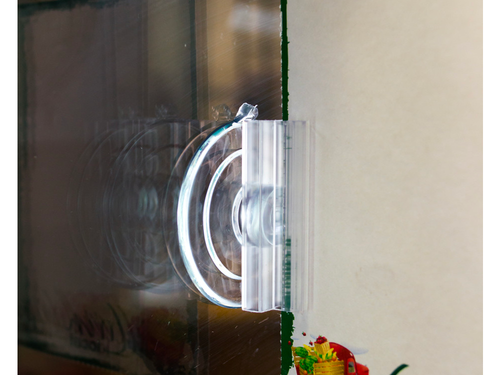 Cooler Door Sign Gripper | Works on Glass | 1.75"D Suction Cup Cooler Door Sign Gripper | Works on Glass | 1.75"D Suction Cup