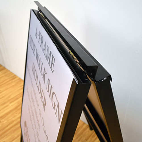 22 x 28 Aluminum A-Frame Sidewalk Sign, Silver with Snap Frame – Braeside  Displays