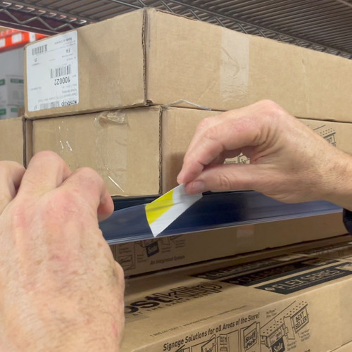 Price Tag Molding Ticket Holder | For Wire Metro Wire Shelving