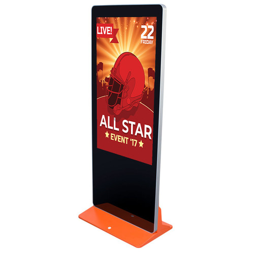 55'' Display - Floor Standing Digital Sign Tower - W/ Android OS