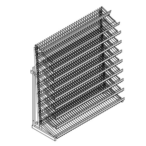 Candy Racks | Wire Retail Merchandiser | 48" | Platinum